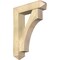 Ekena Millwork Westlake Arts and Crafts Rough Sawn Bracket w/ Offset Brace, Douglas Fir, 8"W x 32"D x 44"H BKT0806X32X44WTL03RDF - alternate 1